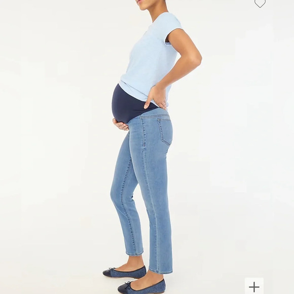 J. Crew Denim - J.Crew Maternity straight-leg jean in signature stretch Size 31